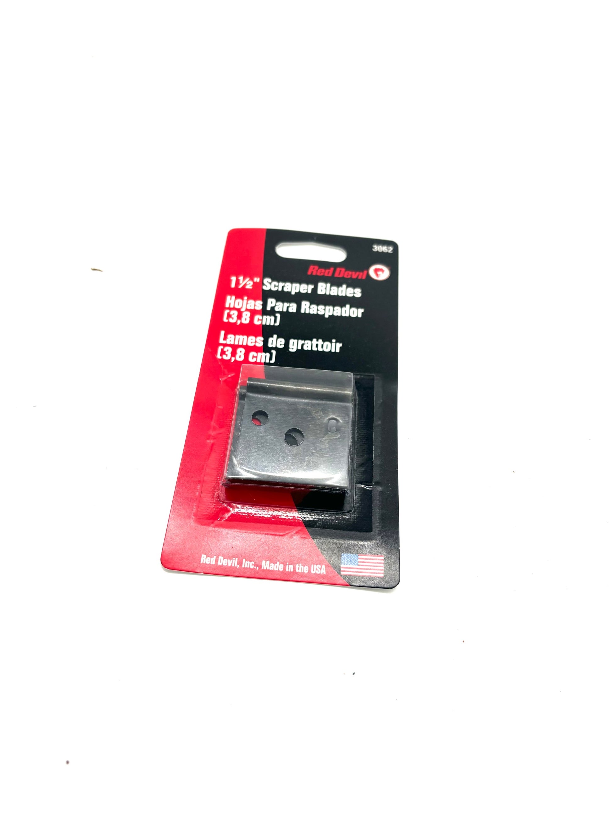 Red Devil USA 1” or 1.5” scraper blades twin pack image 1