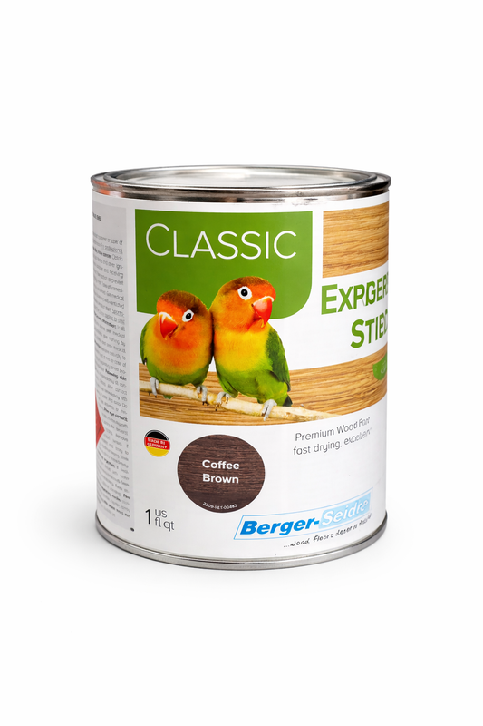 Berger-Seidle Classic ExpressStain Quarts – Low-Odor, Easy-Blend Oil Wood Stain