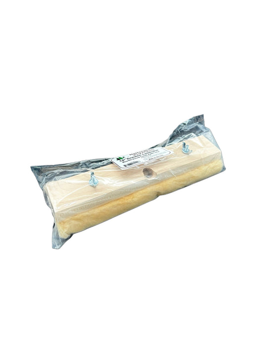 12" Natural Lambskin Applicator Block for Oil-Based Stains & Finishes