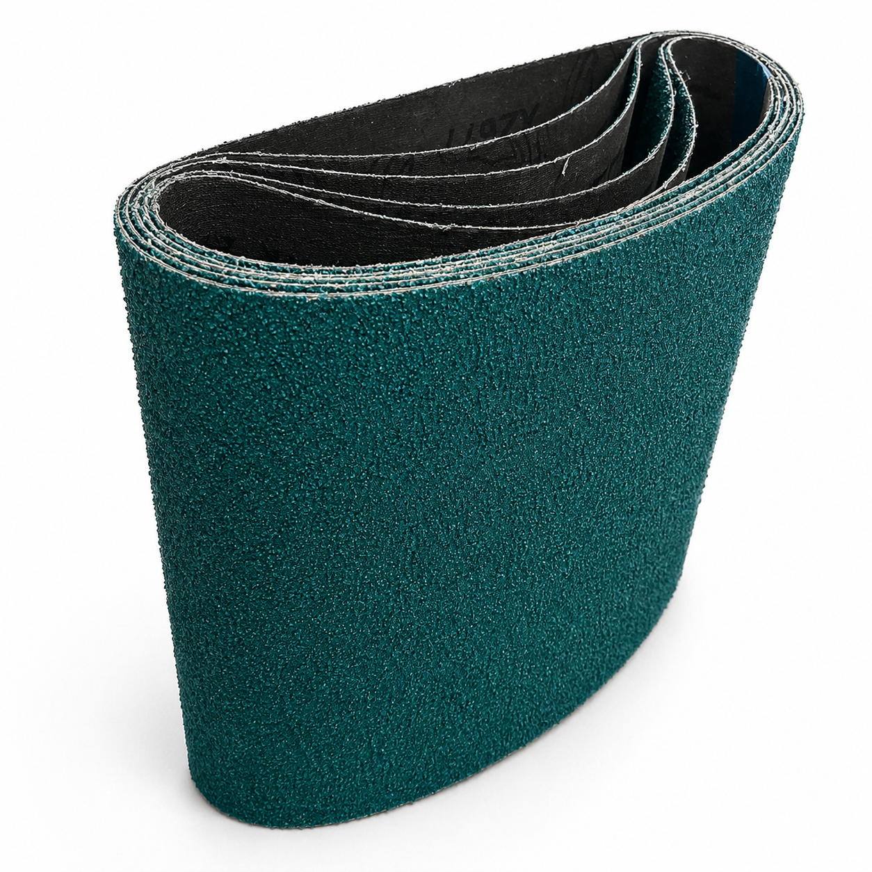 round Floor Supply 8x19 zirconia sanding belts for Clarke and American Sanders EZ-8 drum sanders, 5-pack.
